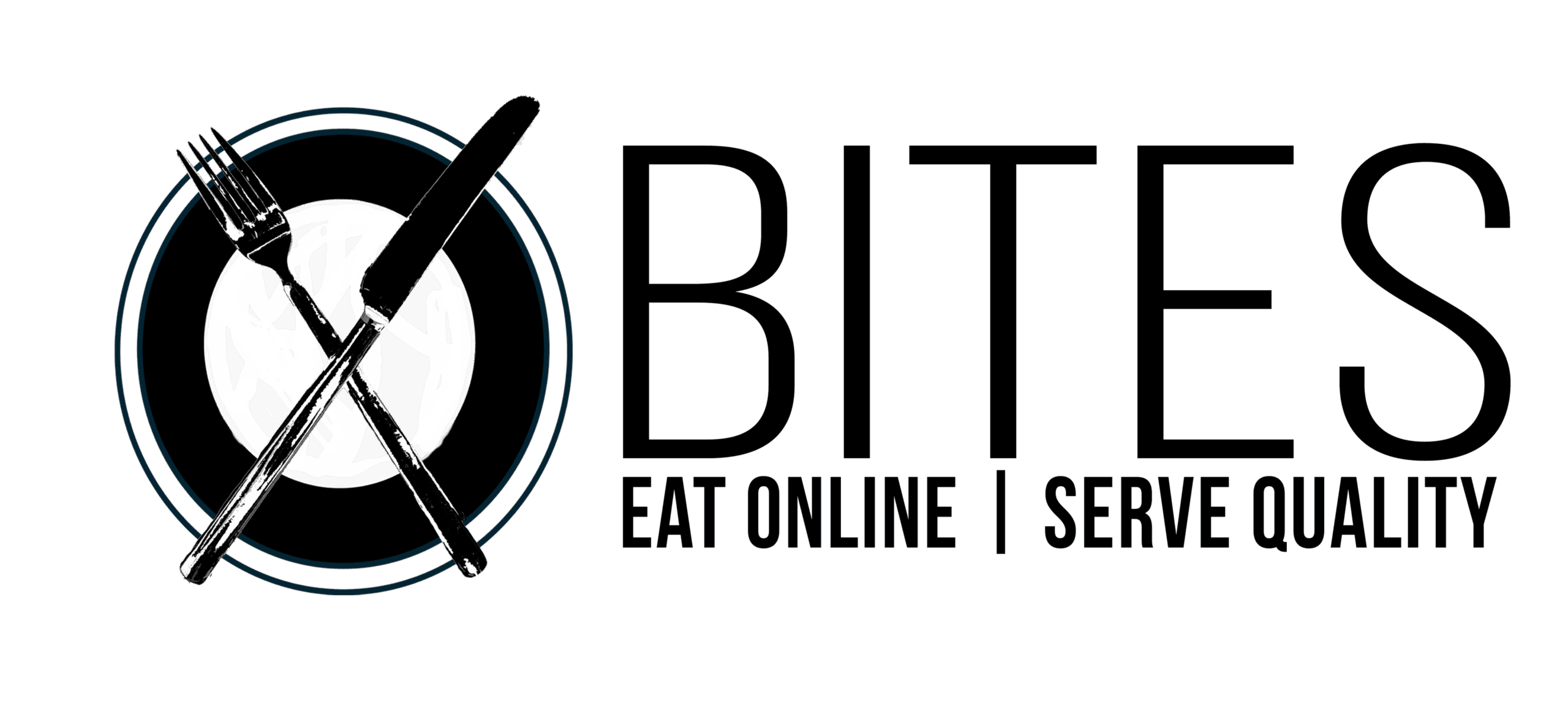 o-bites (Logo) Eat online | serve quality (Slogan)