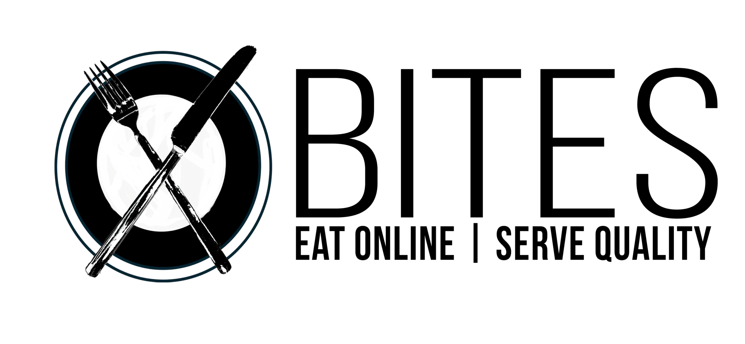 o-bites (Logo) Eat online | serve quality (Slogan)